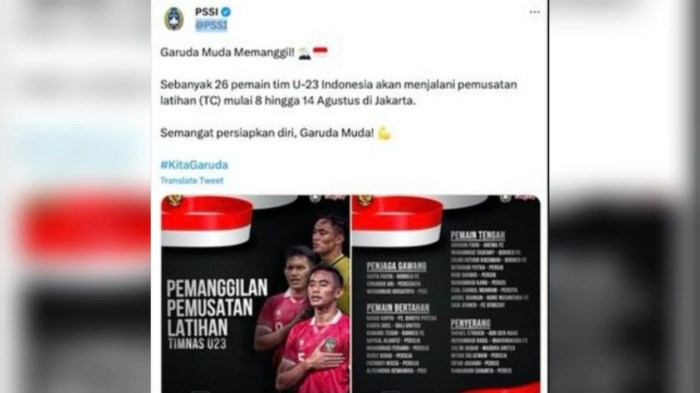 Wawancara Eksklusif Pemain Timnas U23