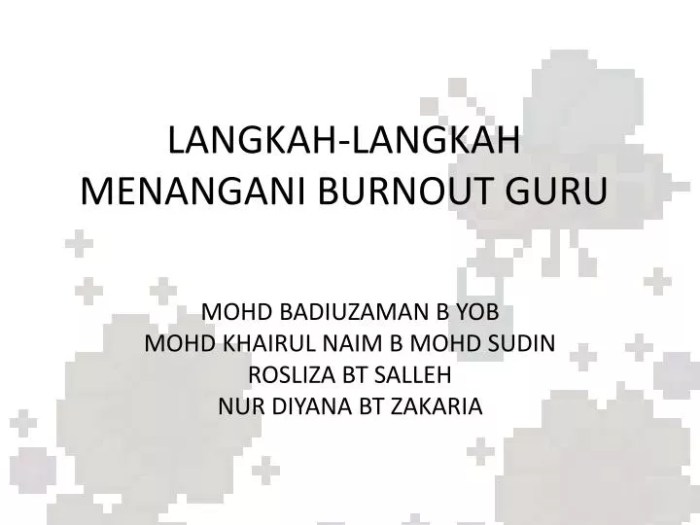 Menghadapi Burnout dengan Langkah Praktis