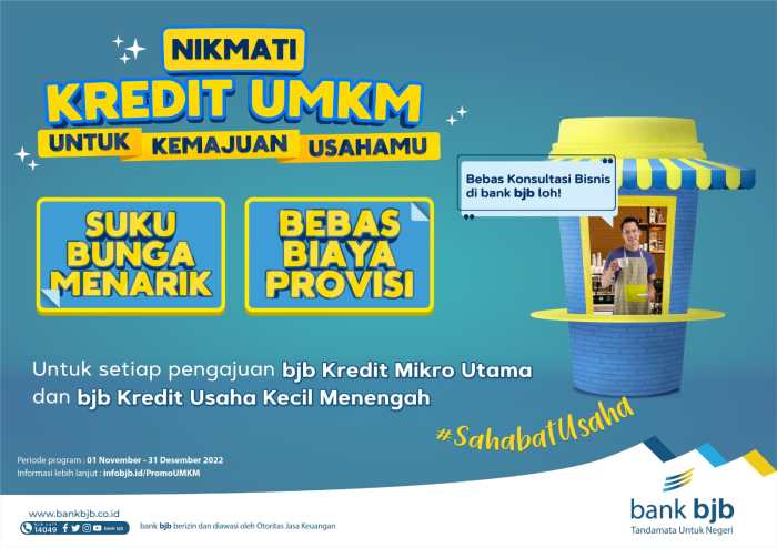 Program Menarik bank bjb Akhir Tahun Khusus UMKM, Selain Bunga Ringan ...