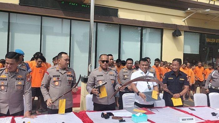 Polisi Amankan Ratusan Pelaku Kejahatan Jalanan