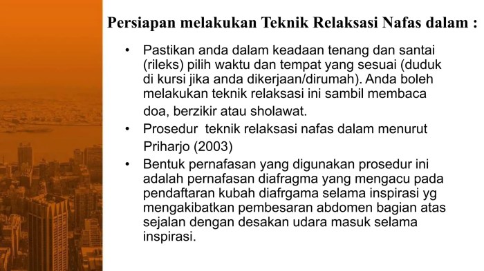 Teknik Napas dalam untuk Menurunkan Kecemasan