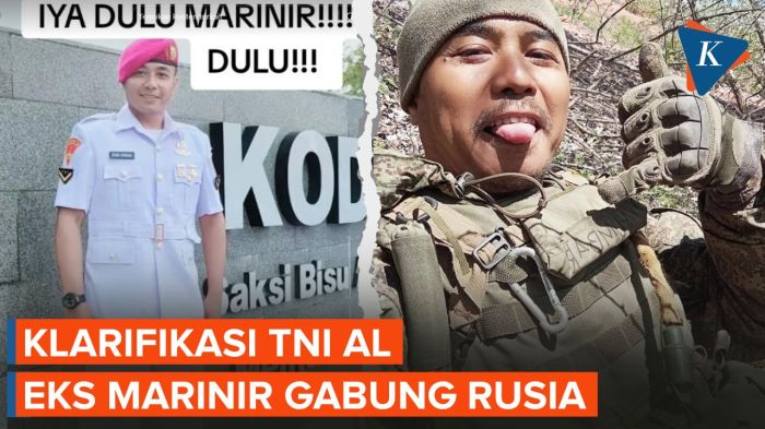 Mantan Marinir Gabung Rusia, Legislator Minta Klarifikasi Resmi