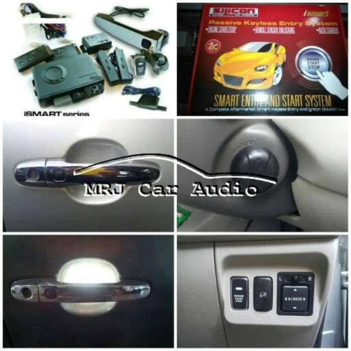 Alarm Mobil Pintar dan Sistem Keyless Entry